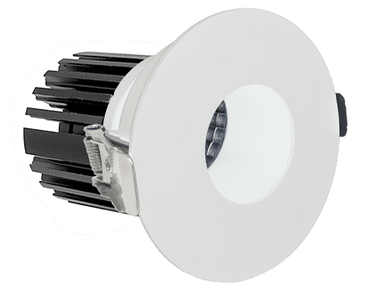 3" LED Architectural Winged Recessed Light, Pin Hole, 700 Lumens, 10 Watts, 120V, CCT Available 2700K, 3000K, 3500K, 4000K, or 5000K, Black or White