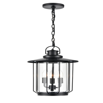 Millennium Lighting 3 Light 22.5" Outdoor Pendant Light, Belvoir Collection