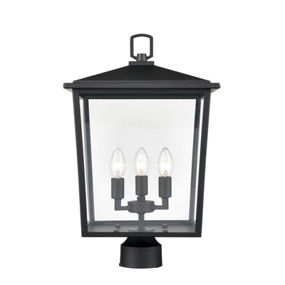 Millennium Lighting 3 Light 23" Outdoor Post Lantern, Fetterton Collection
