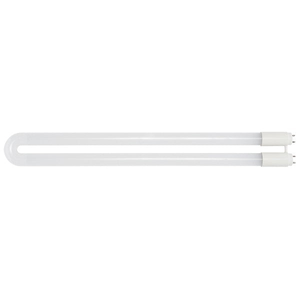 24 PK SATCO 13W T8 U-Bend LED; 50000 Average rated hours; Medium bi-pin base