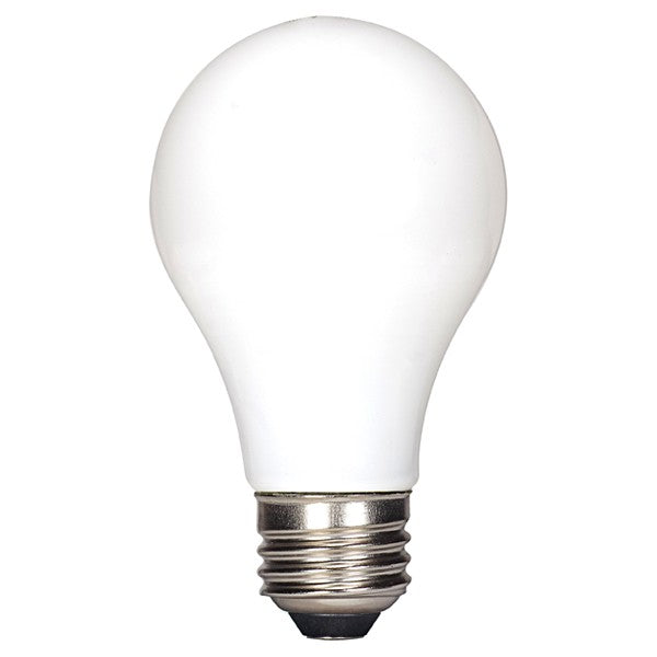 SATCO 7.5W; A19 LED; Soft White; 2700K; Medium base; 120V; 4-Pack