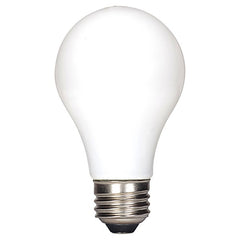 SATCO 7.5W; A19 LED; Soft White; 2700K; Medium base; 120V; 4-Pack