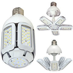 SATCO 40W LED HID Replacement; 2700K; Mogul extended base; Adjustable beam angle; 100-277V