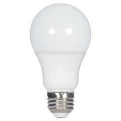 SATCO 10W; A19 LED; Frosted; 4000K or 5000K Medium base; 120V
