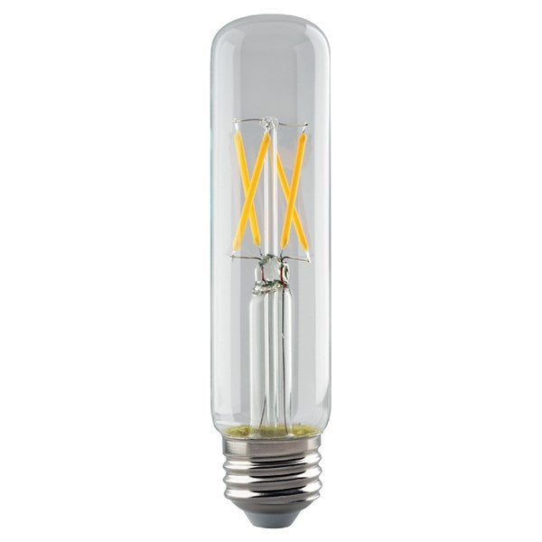 SATCO 4W T10 LED; Clear; Medium base; 2700K; 430 Lumens; 120V
