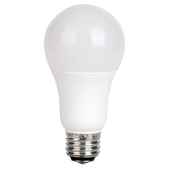 SATCO 3/9/12W; A19 LED; 3-way; Frosted; 2700K or 3000K; Medium base; 120V