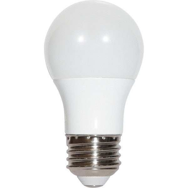 SATCO 5W; A15 LED; Frosted; 2700K or 3000K; Medium base; 120V