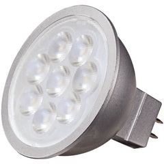 12 PK SATCO 6.5W; LED MR16 LED; 3000K; 40 deg. beam spread; GU5.3 base; 12V AC/DC; Carded
