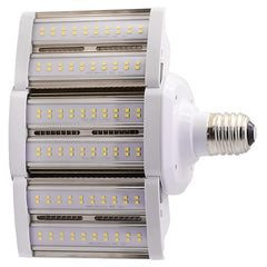 SATCO 80W LED Hi-lumen shoe box style lamp for commercial fixture applications; 3000K or 5000K; Mogul base; 100-277V