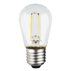 SATCO 1W LED; S14; Clear; Medium base; 2700K; 120V