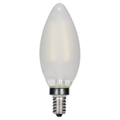 SATCO 3.5W B11 LED; Frosted; Candelabra base; 2700K; 350 Lumens; 120V