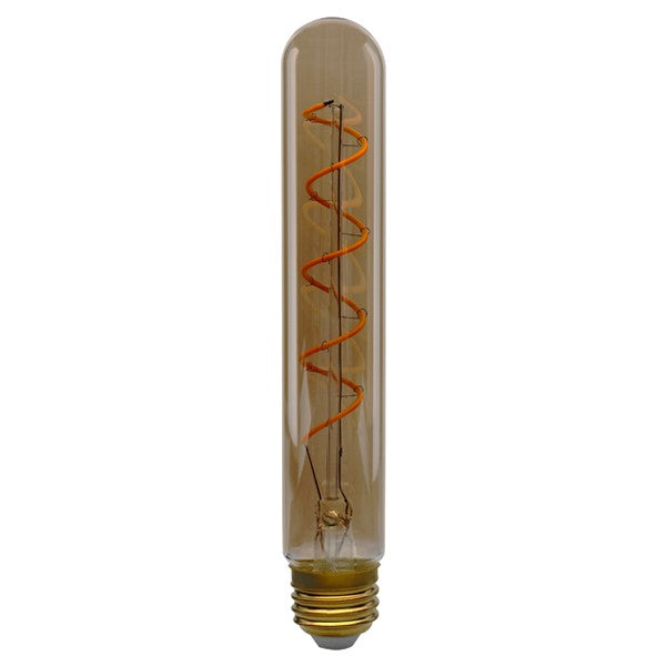 10 PK SATCO 4W T9 LED; Amber; Medium base; 2000K; 260 Lumens; 120V