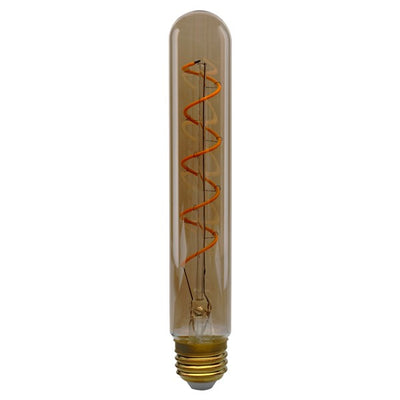 10 PK SATCO 4W T9 LED; Amber; Medium base; 2000K; 260 Lumens; 120V