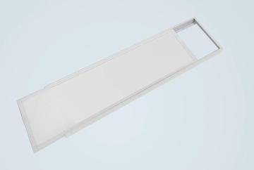 1 x 4 Foot LED Flat Panel, 40W, 120-277V, 5200 Lumen, 5000K