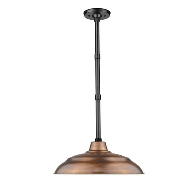 Millennium Lighting 1 Light 17" Warehouse Shade Pendant light