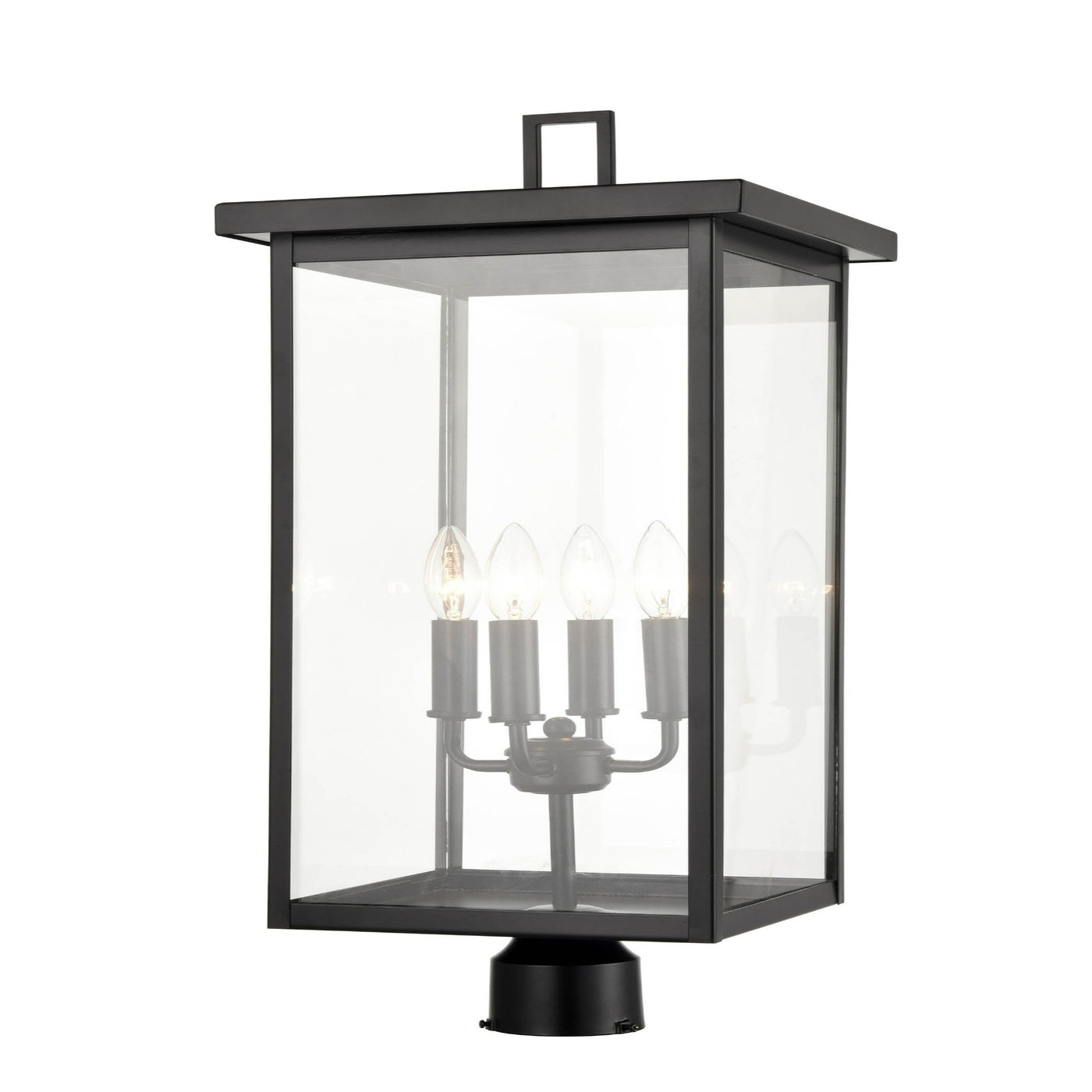 Millennium Lighting 4 Light 30" Outdoor Post Lantern, Barkeley Collection