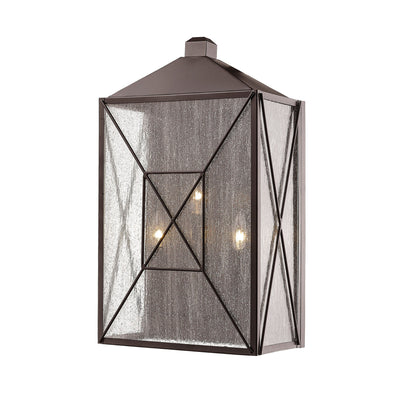 Millennium Lighting 3 Light 22" Outdoor Wall Sconce, Caswell Collection